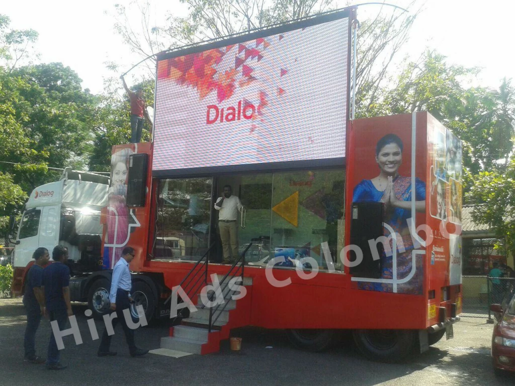 Hiru ADs & Events | Digital Advertising & Promotions Mobile LED Video Display Truck Sri Lanka Colombo | Call : 071 372 78 55
